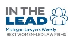 Michigan Lawyers Weekly Best Women-Led Law Firms Logo
