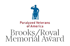 Paralyzed Veterans of America Brooks/Royal Memorial Award Logo