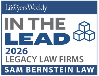 Michigan Lawyers Weekly In the Lead Legacy Law Firms 2026 Logo